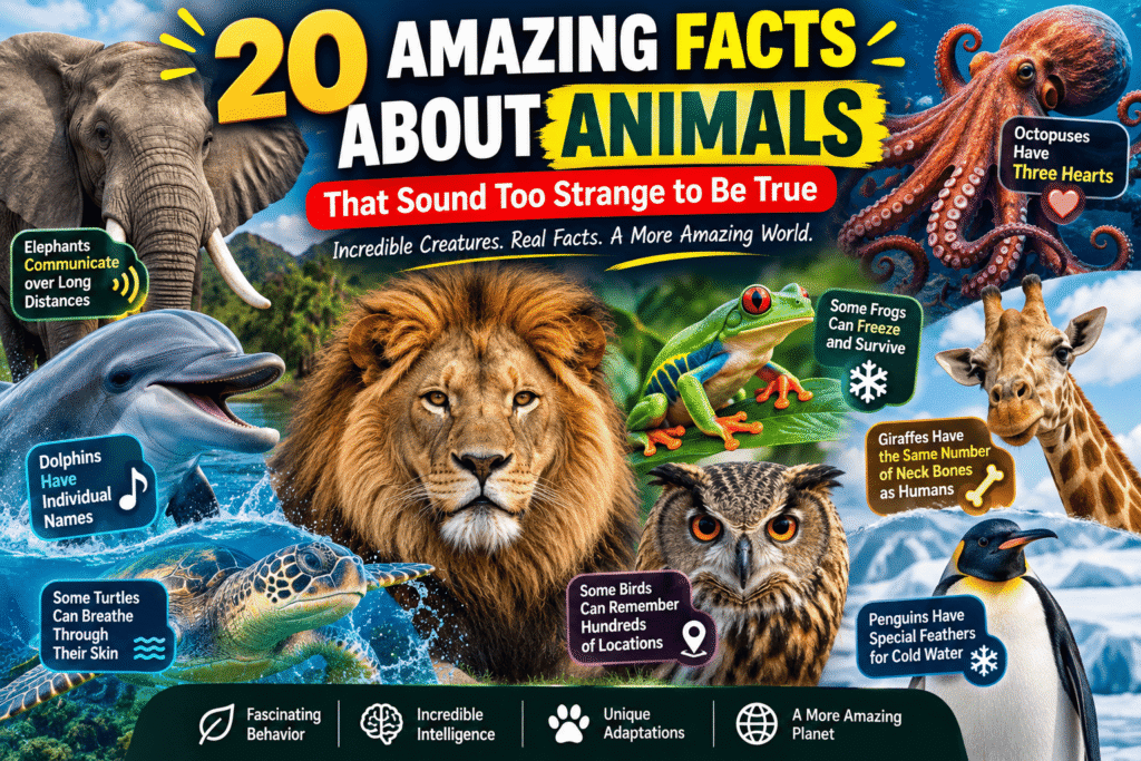 20 Amazing Facts About Animals