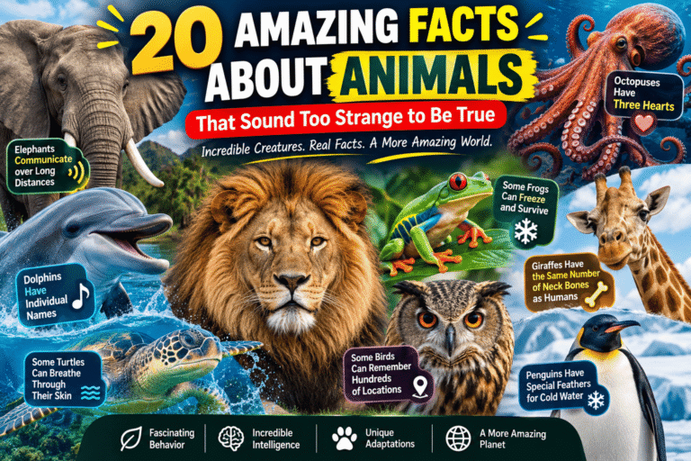 20 Amazing Facts About Animals
