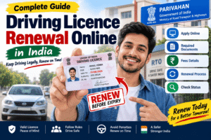 Driving Licence Renewal Online in India